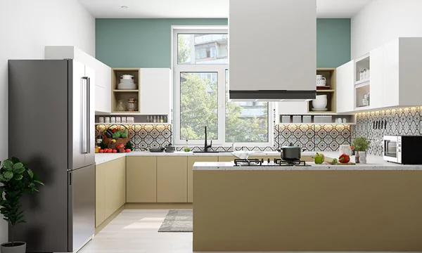 G Shaped Kitchen