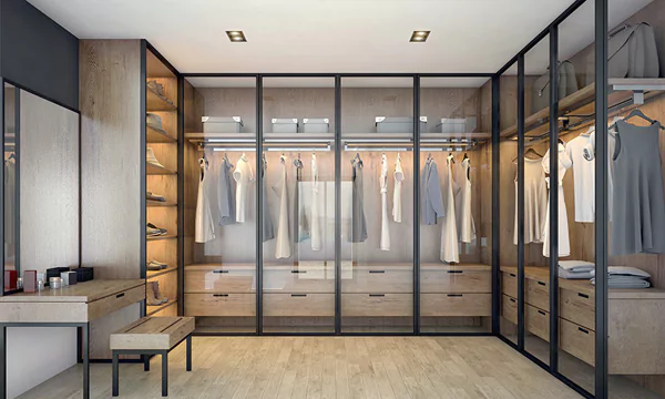 Glass Wardrobe