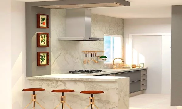 Open-Concept Kitchen