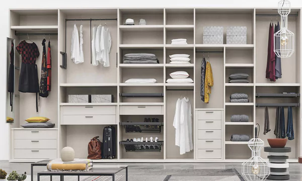 Shelves-Dominant Wardrobe