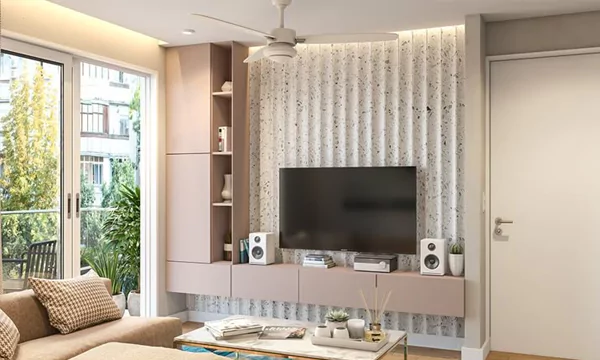 Space-Saving TV Unit